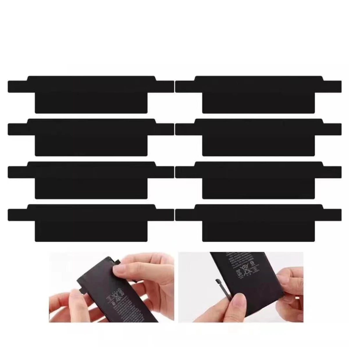 100Pcs Battery Flex Tape Sticker Bonding Professional For iPhone 11 Xr 12 13 14 15 Pro Max X Xs 6 7P Battery Insulation Adhesive