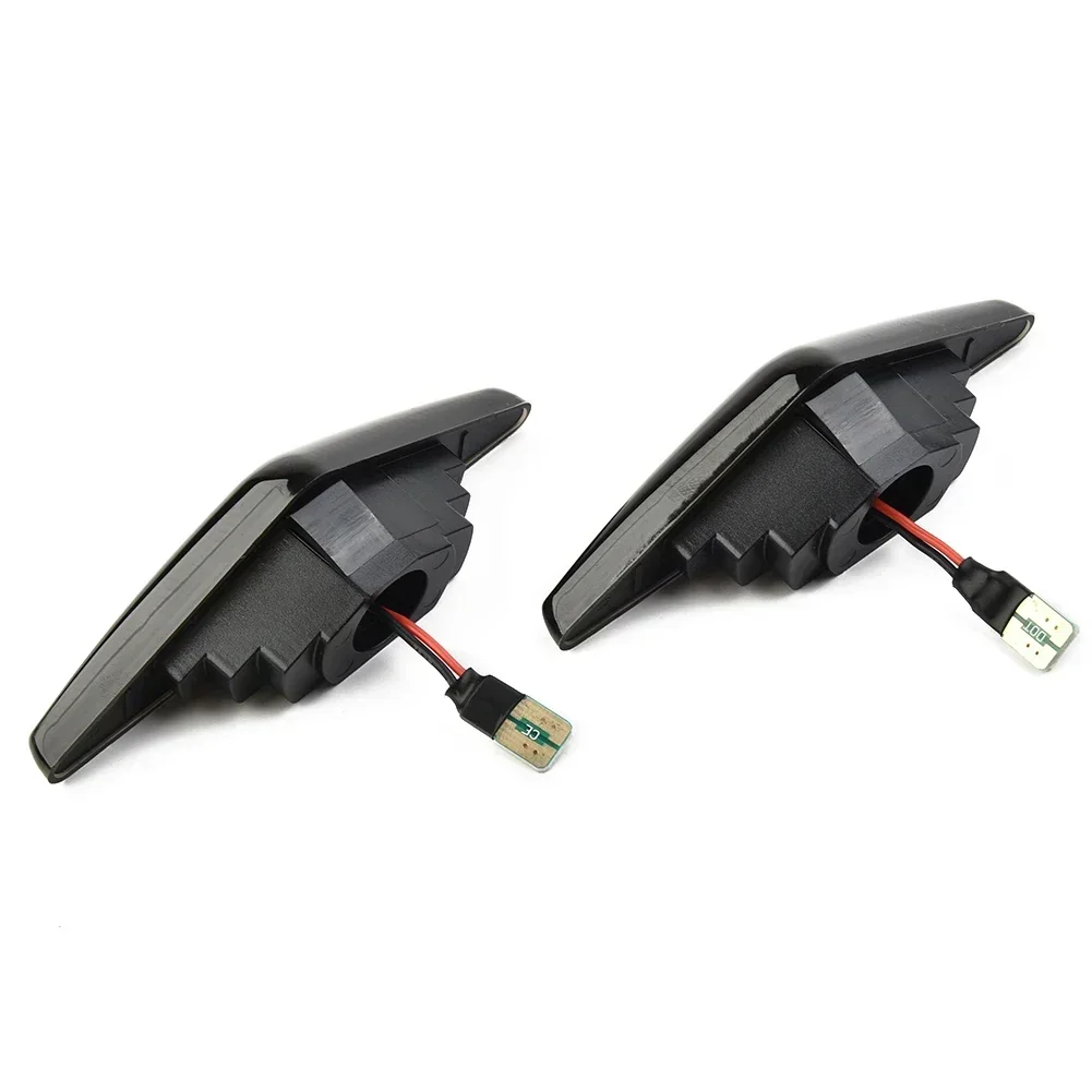 

Front Left + Right Dynamic Side Indicator LED Shell Black For Ford Falcon Xt XR6 XR8 FG 2008-2014 Useful Accessories