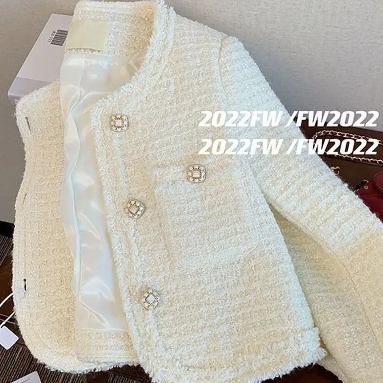 Xiaoxiangfeng Short Jacket for Women 2024 Autumn New Popular Item, Unique Spring and Autumn Top Super Beautiful