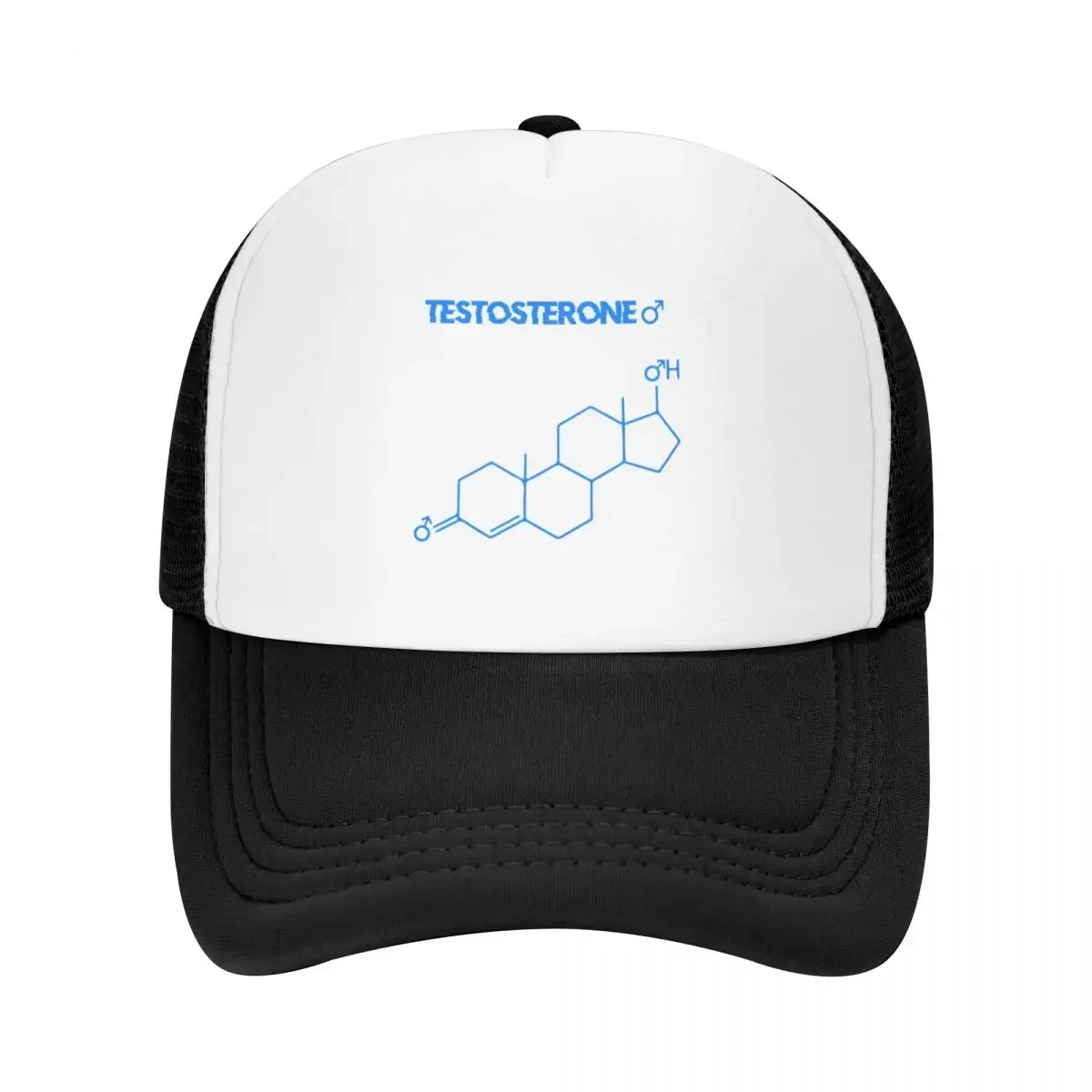 Testosterone male Hormone Chemical Structure Baseball Cap New Hat Fashion Beach Brand Man cap Caps Male Women's