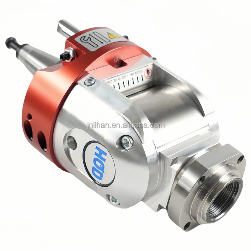 Factory Direct Sales ISO30/HSK63F 12000Rpm Cnc Angle Head ISO30-ER25-4 Sides Universal Milling Angle Head For Router Machine