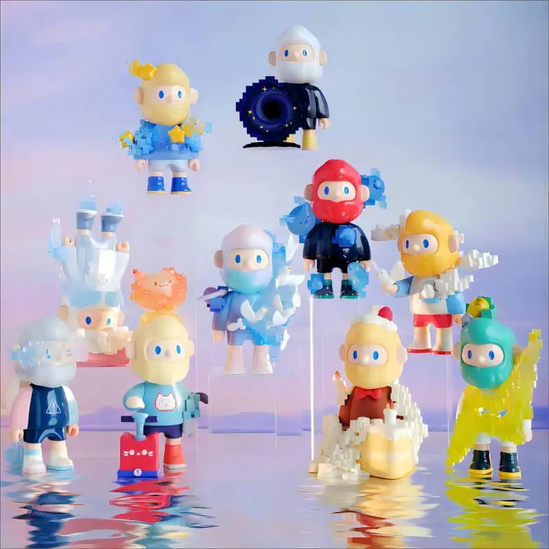 Farmer Bob Next Generation Pixel Universe Series Mystery Box Blind Box Action Figures Fashion Toy Cute Doll Creative Gift