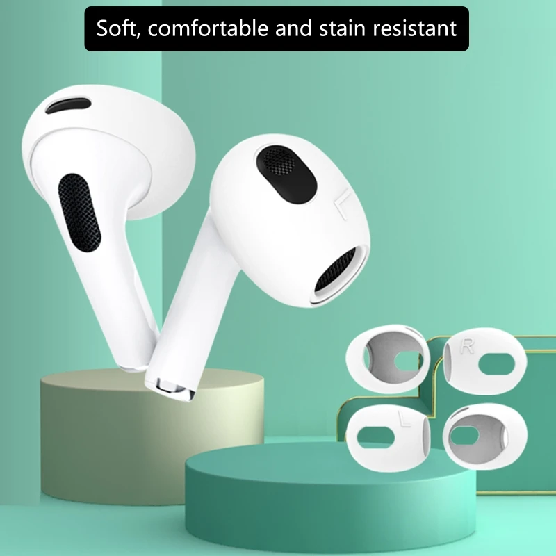 Replacement Earbuds Cover Soft Earbuds Ear Tips Ear Bud Sleeve for AirPod 3 DropShipping