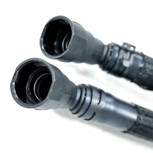 Imagen 2 del producto FL3Z18472K Salida de entrada del motor Manguera del calentador HVAC Conjunto de salida de entrada de manguera del calentador del motor para Ford F-150 5.0L 2015-2017