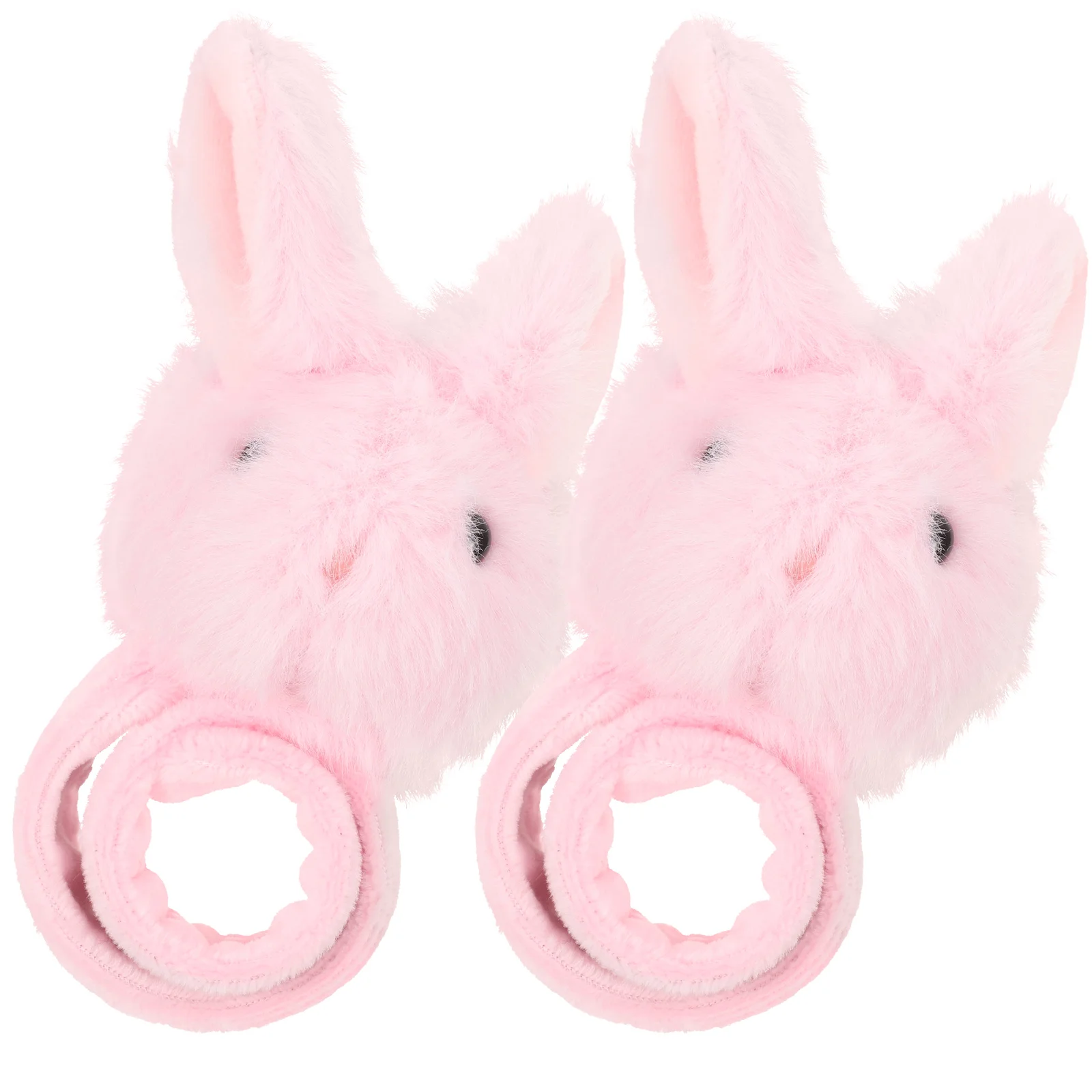 

2 Pcs Plush Ring Kids Bracelet Favors Snap Bracelets Watches Bulk for Pp Cotton Slap Animal Baby Child Figure Toys