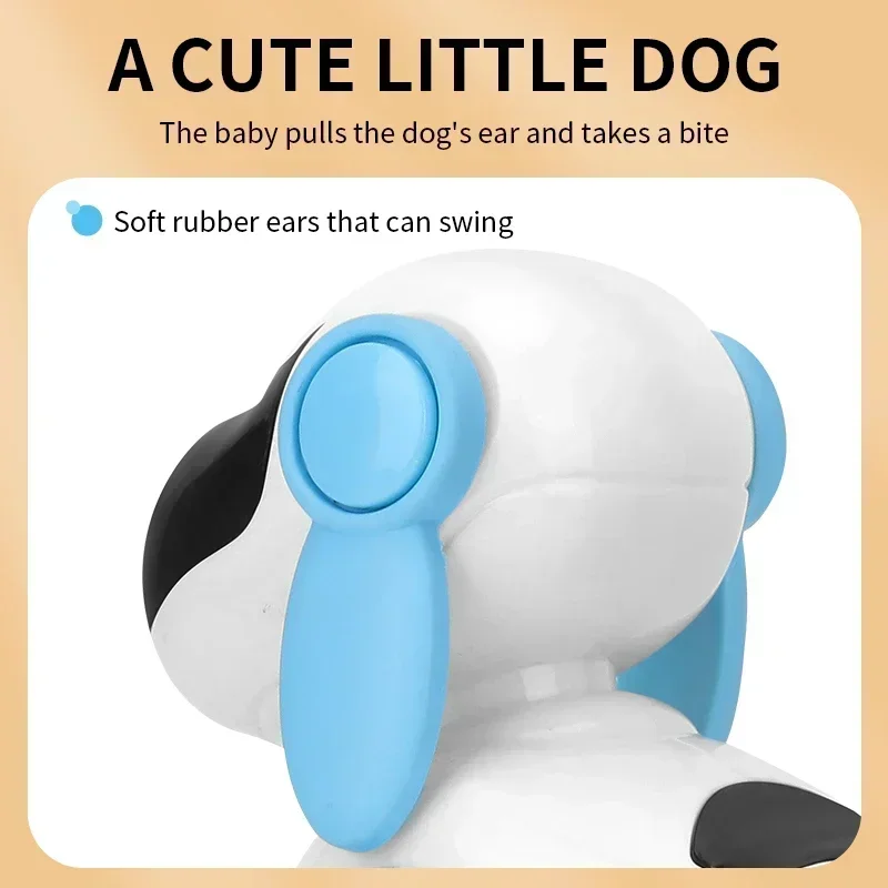 Robot elettronico per cani Robot per cani Stunt Walking Dancing Toy Smart Touch Telecomando Animale domestico elettrico per giocattoli per bambini