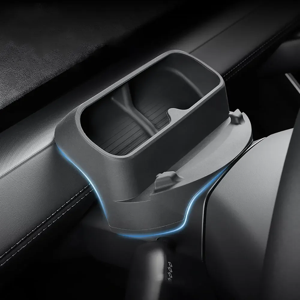 

Steering Wheel Silicone Organizers Fit Tesla Model Y Juniper 25-26 Phone Holder Hud Display Rear Sunglasses with Storage Box
