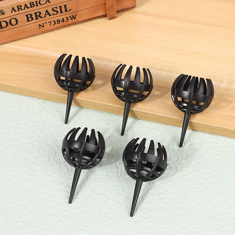 5Pcs plastica giardino Bonsai fertilizzante strumento cestino scatola caso pianta portatile con coperchio vasi da vivaio contenitore fertilizzante