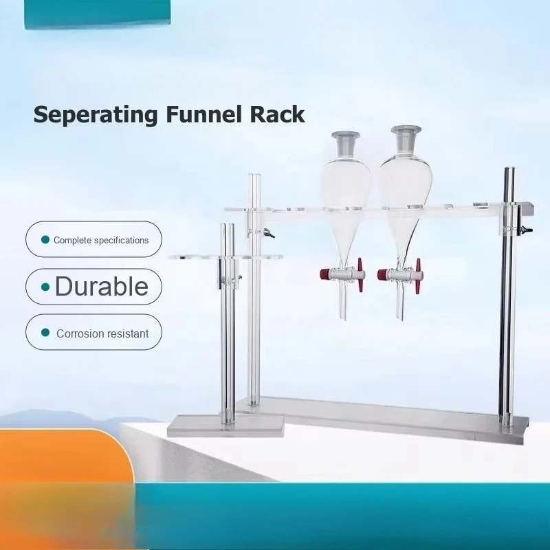 Plexiglass Separation Funnel Rack Thickened Smooth Acrylic Rack for Glass Funnels