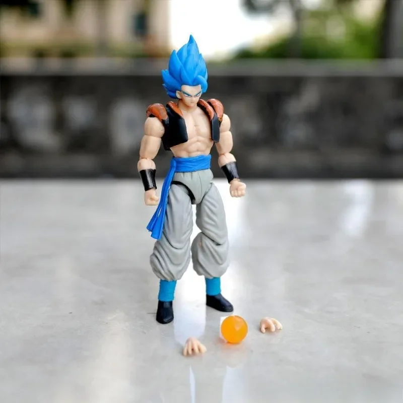 Figura de Dragon Ball Z de Anime Vegeta Goku, figura de acción de Super Saiyan, muñeca transformable móvil, modelo de colección, juguete para regalo