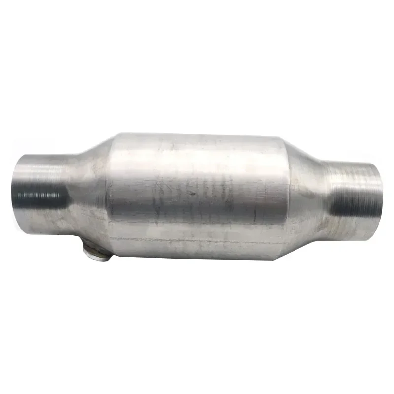 2'' 2.25'' 2.5'' 3" Universal Catalytic Converter 400 Cells High Flow Muffler Catalyst Converter Euro1 Round Stainless Steel view 2