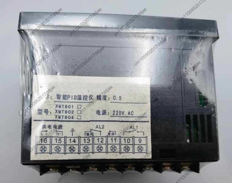 new xmt804 intelligent pid temperature controller with an accuracy of 0.5%, input signal s, r, b, k, n, e, j, t,pt100, cu50 220V