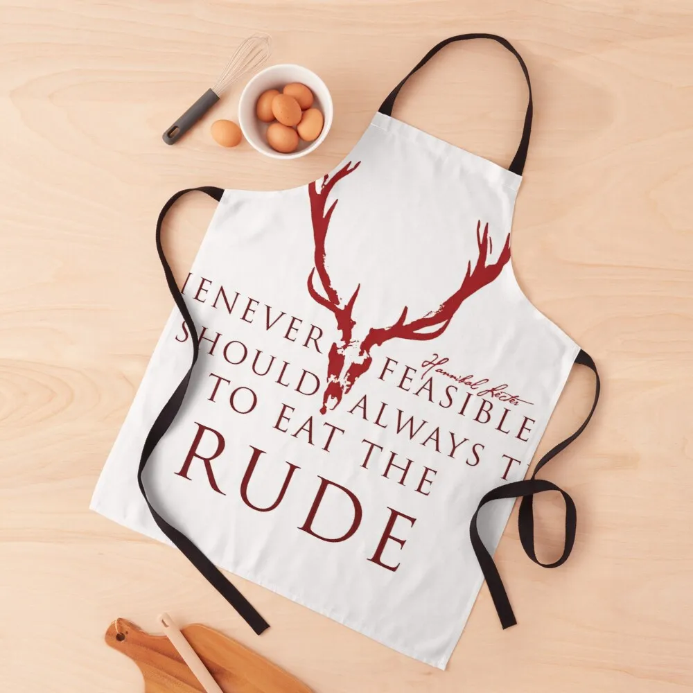 

One should always try to eat the rude Apron chef kitchen apron Apron for kitchen