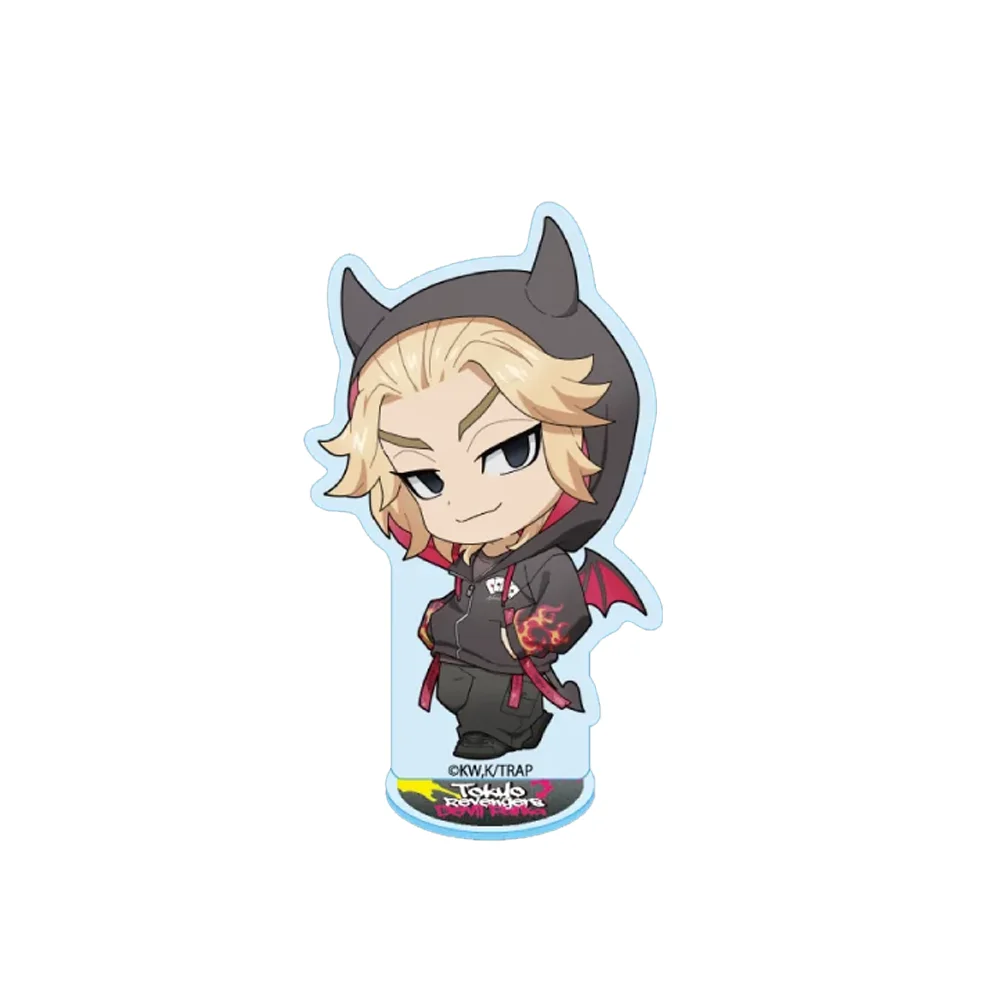 Tokyo Revengers Hanagaki Sano Ryuguji Devil Parka Bunny 10CM Acrylic Stand Keychain Anime Stand Desktop Display Fan Gift