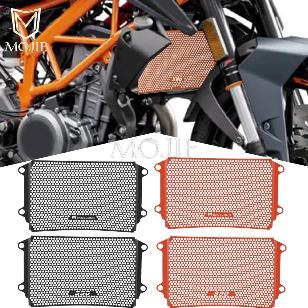 

For 390 Duke 390DUKE duke390 2024 2025 2026 Motorcycle Accessories Radiator Grill Guard Oil Cooler Head Guard Protector