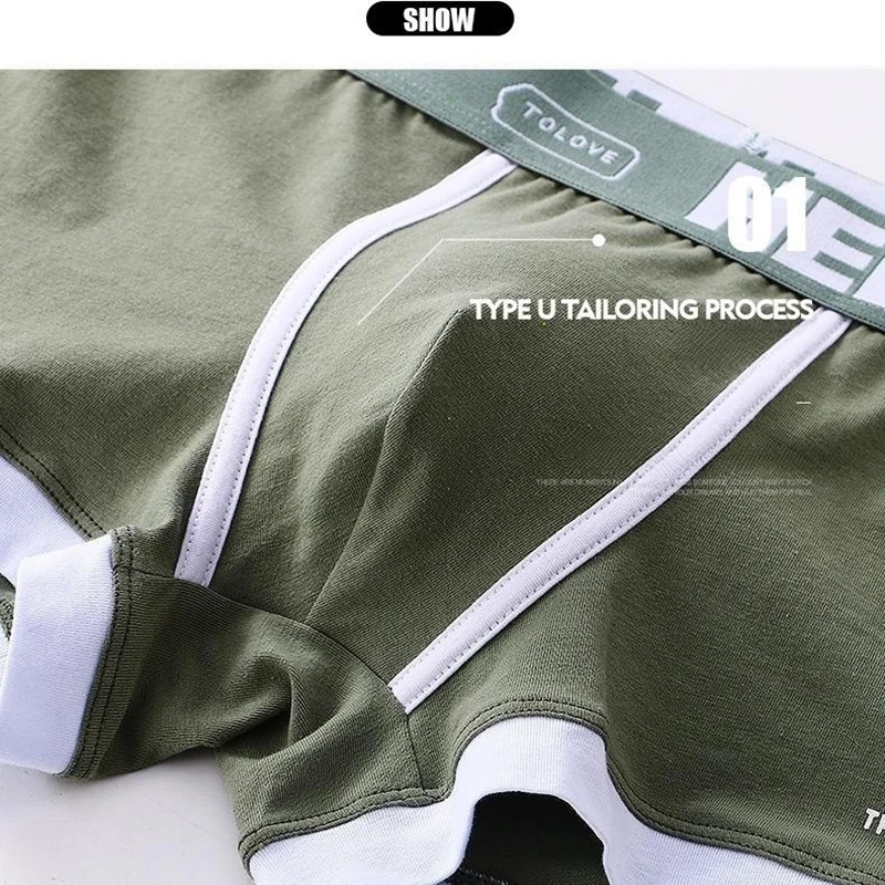 Heren Slipje Katoenen Boxershorts Mannen Ondergoed Mannelijke Gedrukt Mode Onderbroek Homme Ademend Comfortabele Mannelijke Boxers M-3XL
