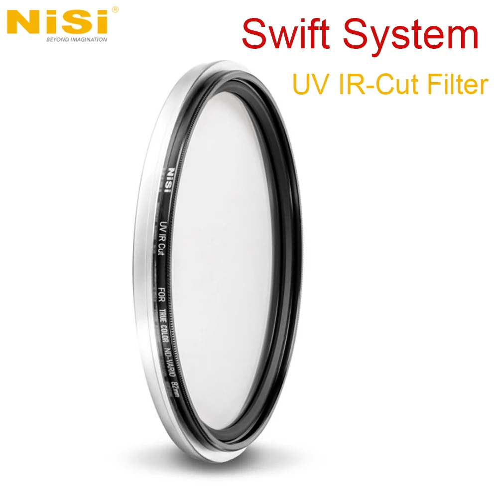 NiSi UV IR-Cut Filter Adapter Ring For 67mm 72mm 77mm 82mm 95mm True Color VND and Swift System Filters