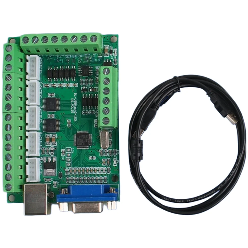 CNC Interface Board CNC Motion Control Card For Precise Machine Operation Reverse Connection Protection 0-10V Analog Output