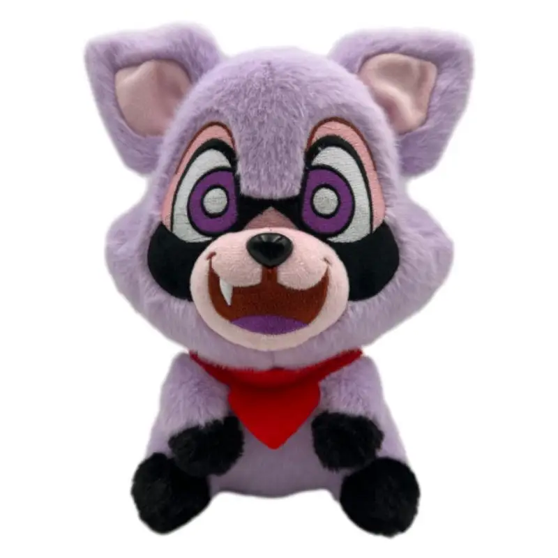 Cross-Border New Indigo Park PlushToy Game Around The Doll Raccoon, Green Dragon, Parrot, Lion