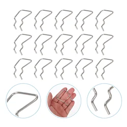 12 Pcs Rack Shelf Hole Board Hook Single Display Tool Perforated Wall Metal Stainless Steel