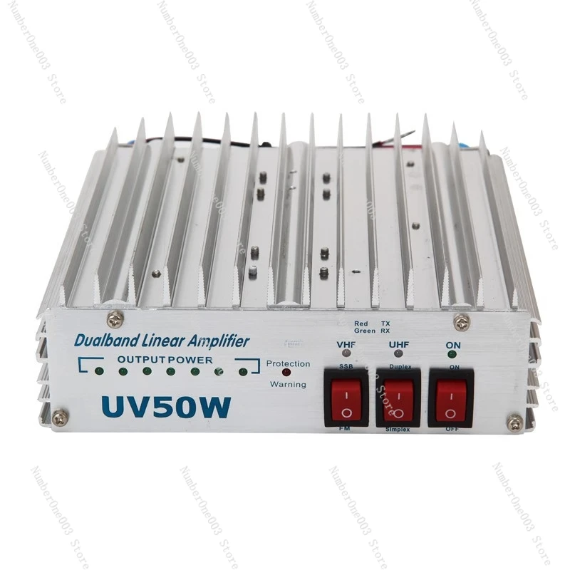 UV Dual-stage Power Amplifier Walkie-talkie BJ-UV50W Full-mode Unilateral 30km