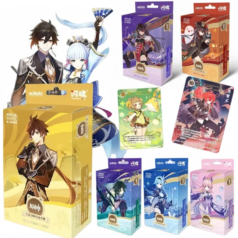 Official Genshin Impact Genius Invokation TCG Sealed Booster Box