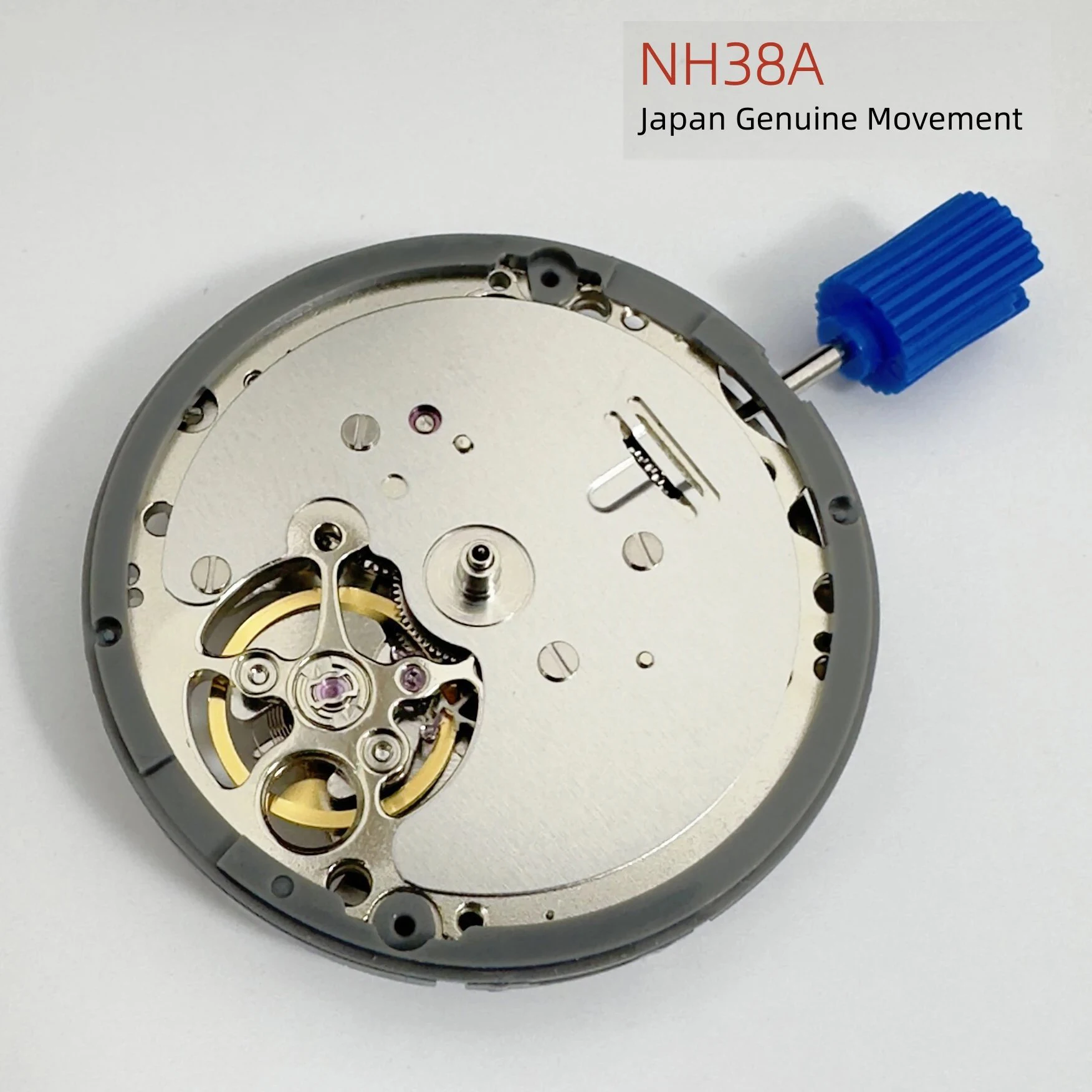 

Japan Genuine NH38A Mechanical Movement Mod Automatic Watch Mechanism 24 Jewels High Accuracy NH38 Top Repair Parts