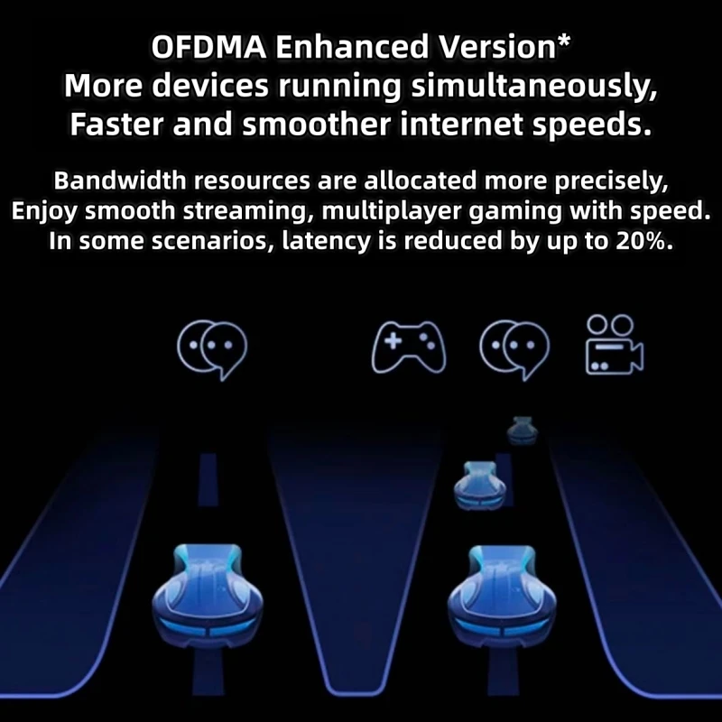 Xiaomi راوتر BE7000 ثلاثي الموجات واي فاي مكرر VPN 1GB شبكة USB 3.0 IPTV 4X2.5G منافذ إيثرنت مودم مكبر صوت أحادي #3