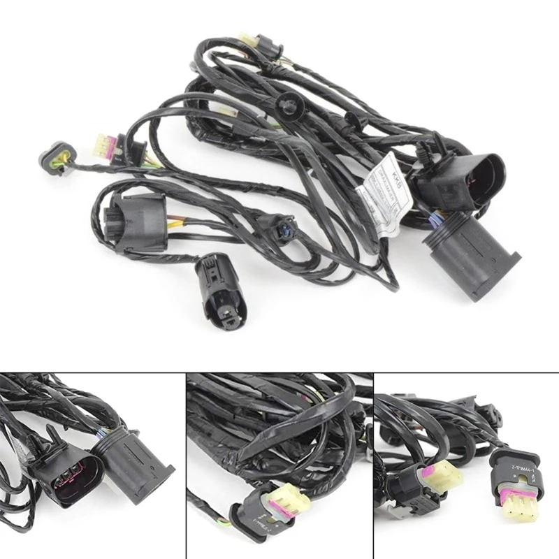 

Compatible for F25 61129304728 Car Front Bumper Line Speed Parking Assist Sensor Tucked Wiring Harness Cable Accessories