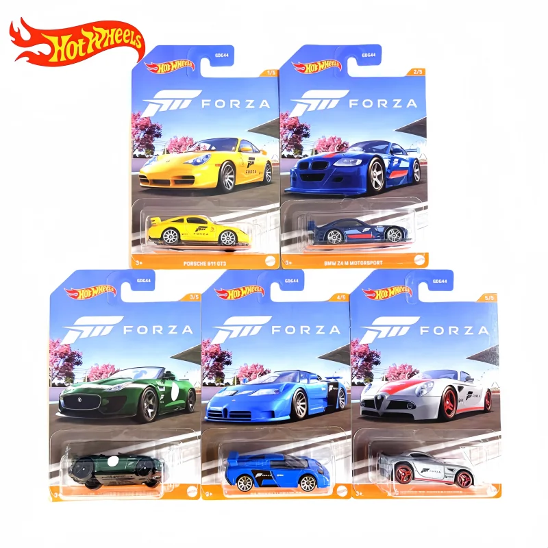 

Genuine In Stock Hotwheels Forza Racing Series Advanced Alloy Car Model Set High-Quality Collectible Waste Residue Toys Gifts