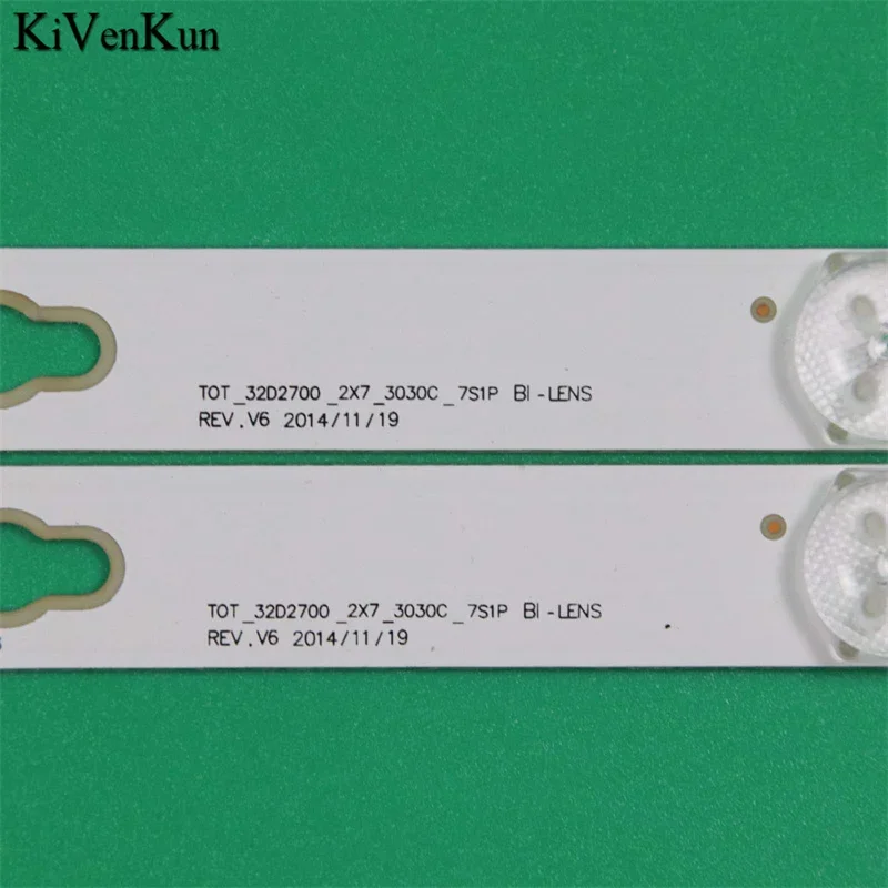 Kits barres d'éclairage TV 32D2700 32HR330M07A2 V2 4C-LB3207-HQ1 bandes de rétroéclairage OEM32LB34_LED3030_V0.7 4C-LB320T-ZM6