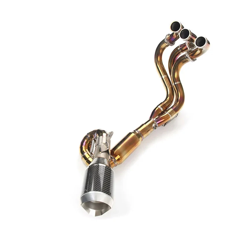 Stainless Steel 304 Exhaust System Exhaust Pipe for Yamaha MT-09 2014-2020 Motorcycle 3