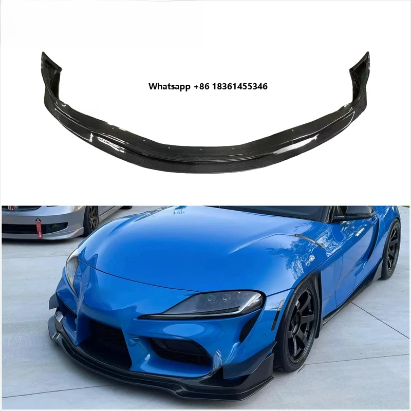

for A90 A91 MK5 VRS Style Carbon Fiber Front Lip