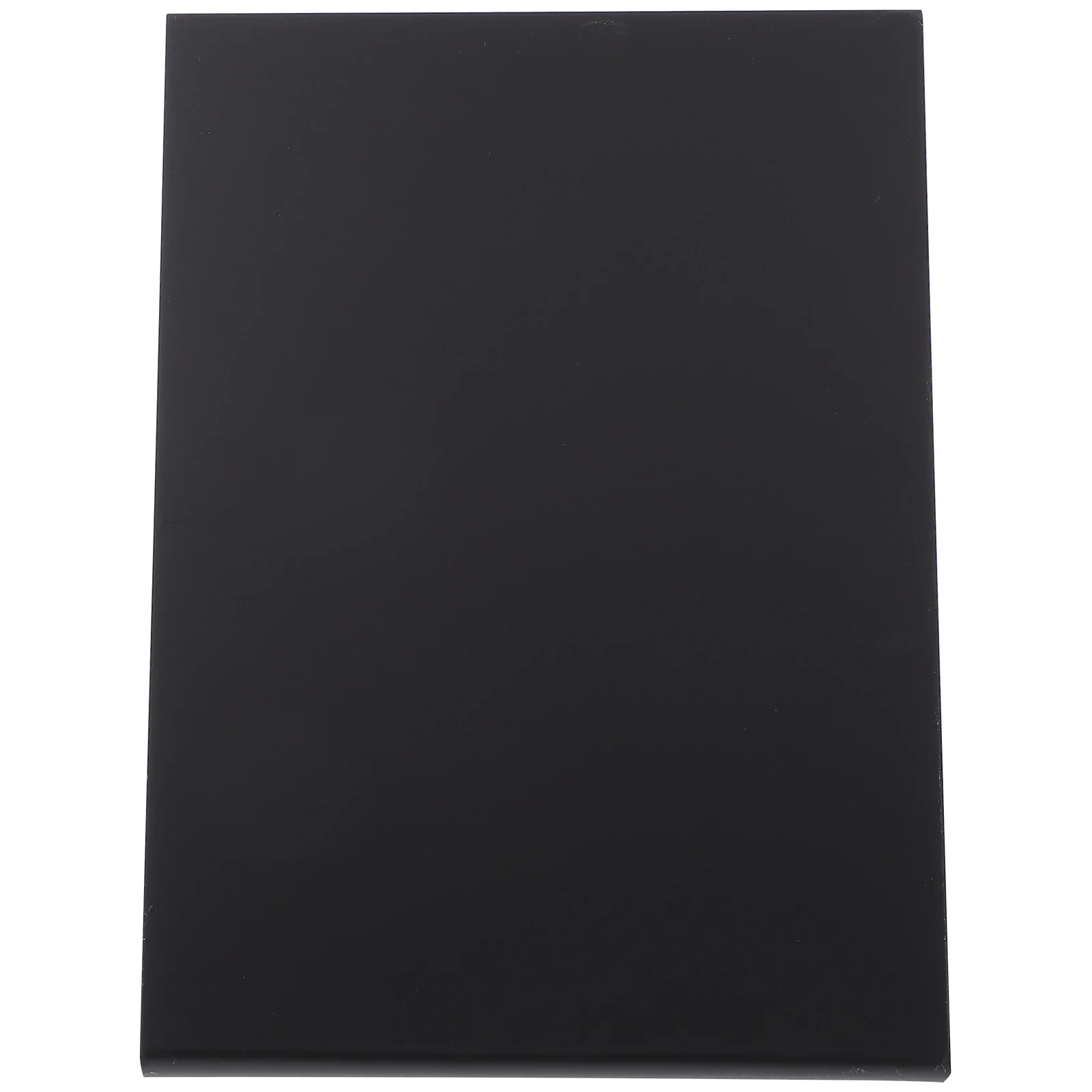 

1Pcs Acrylic Blackboard Message Writing Board Black Mini Chalkboard Memo Erasable Office Decor Acrylic Chalkboard