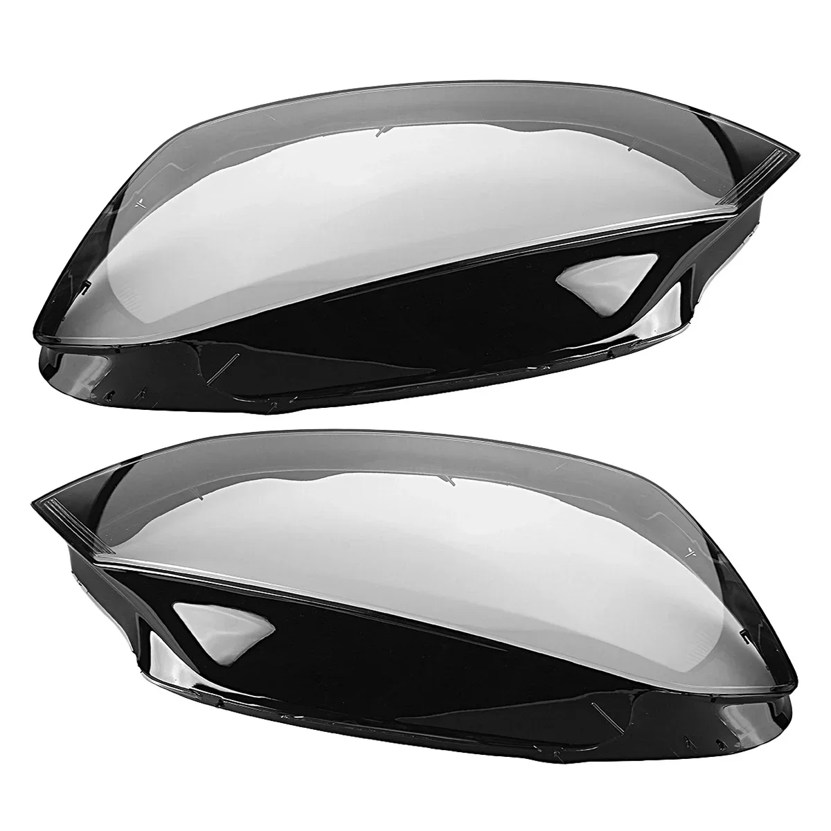 Tampa dianteira do farol do carro, escudo do farol, lente transparente do abajur para VW Golf 7, MK7, GTI 2014, 2015, 2016, 2017