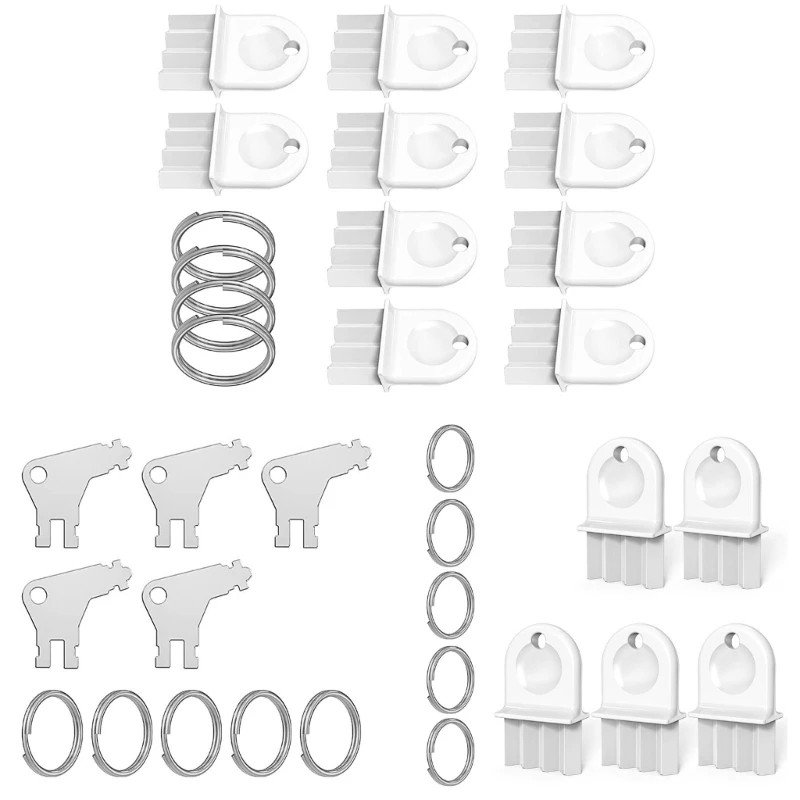 Universal Toilet Paper Dispenser Key Replacement Toilet Tissue Dispenser Key 517A