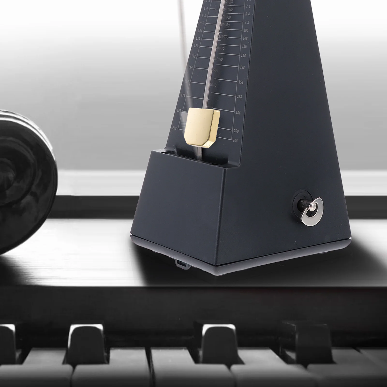 

Metronome Metal Swing Slider Accessory Musical Instrument Supply Mechanical Piano Accessories
