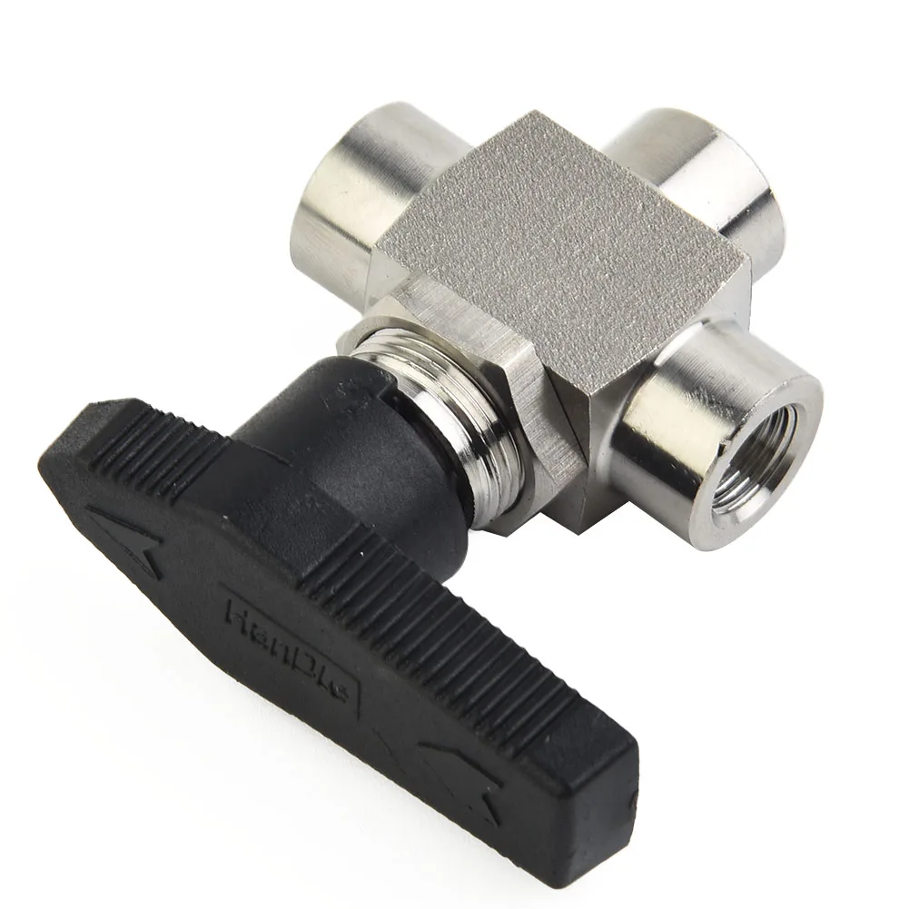 

Компактная конструкция Легкая и простая сборка Шаровой кран небольшого размера G1/4 G1/8 Дюймовая внутренняя резьба высокого давления