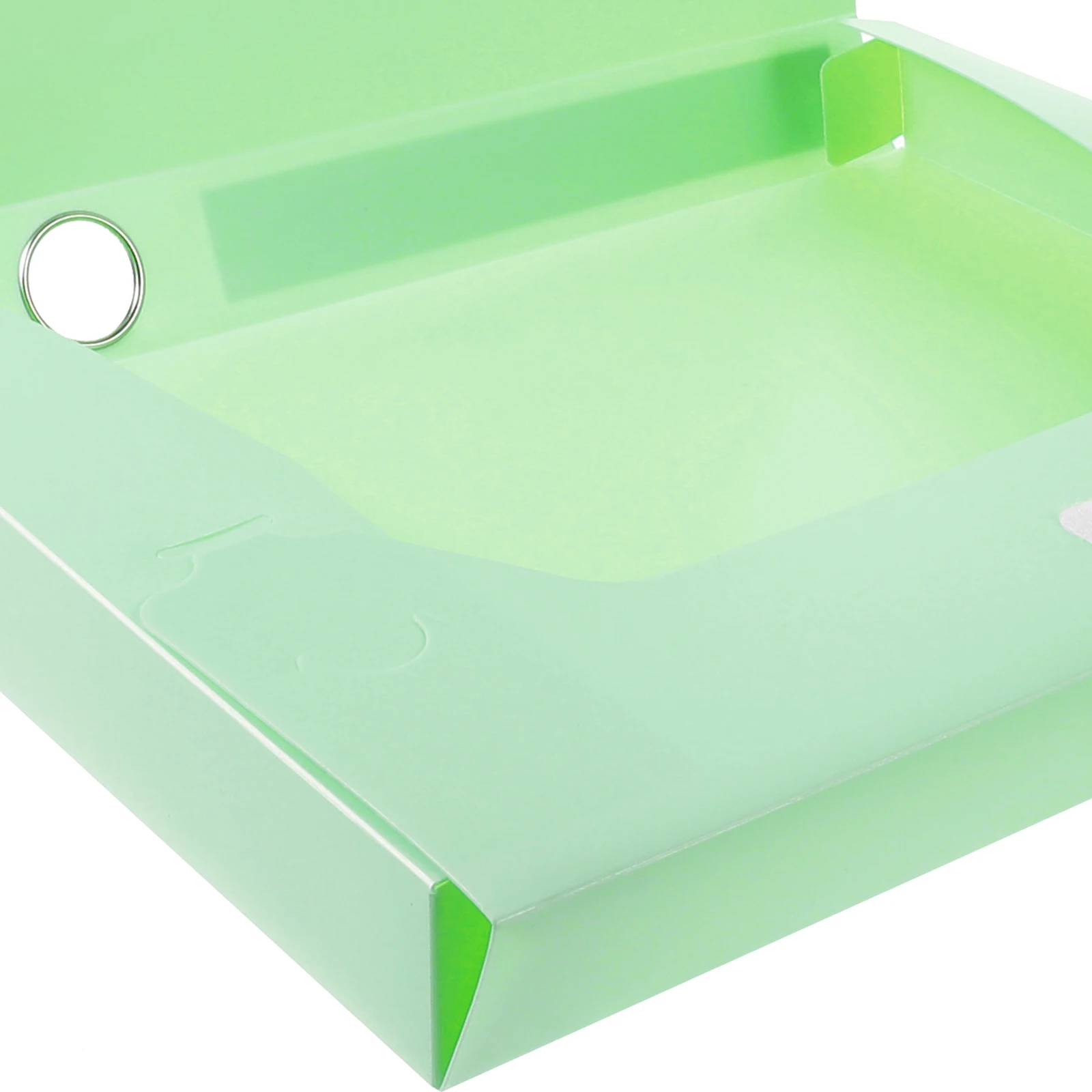 

Multi-Function File Box Pp Material Household Document Storage Box Desktop File Folder Wear-Resistant Paper Organizer