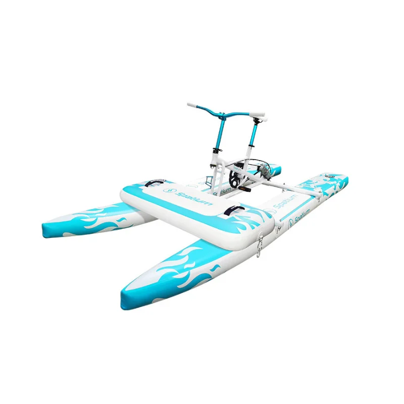 Spatium di alta qualità pedale Boat Water Bike gonfiabile Sea Bike bicicletta d'acqua per lago e spiaggia di mare