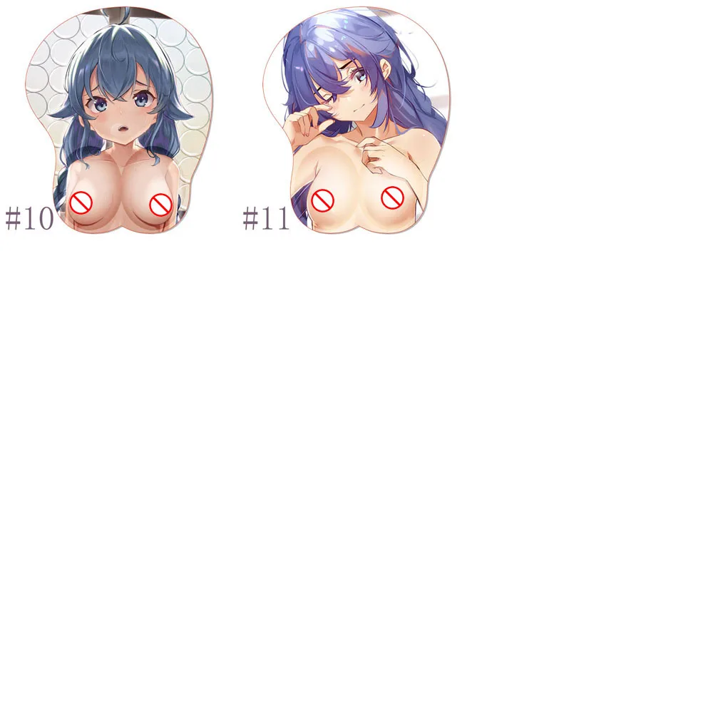 لوحة ماوس ثلاثية الأبعاد روكسي ميجورديا لوحة ماوس ستيريو أوباي بوب M_Mushoku T_Tensei أنيمي سيليكون مسند المعصم وسادة كبيرة ماوس الألعاب حصيرة