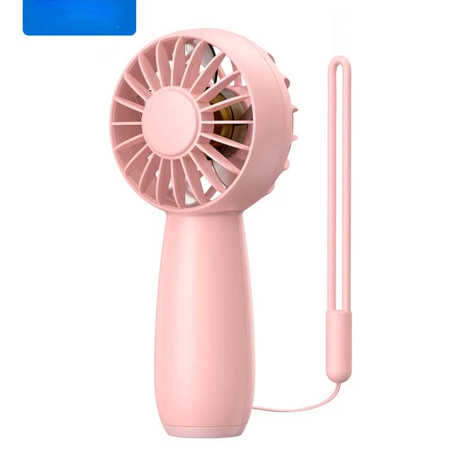مروحة صغيرة محمولة 1800 مللي أمبير، مروحة USB 3 سرعات قابلة لإعادة الشحن مروحة محمولة رمش مراوح اليد غرفة لوازم التخييم