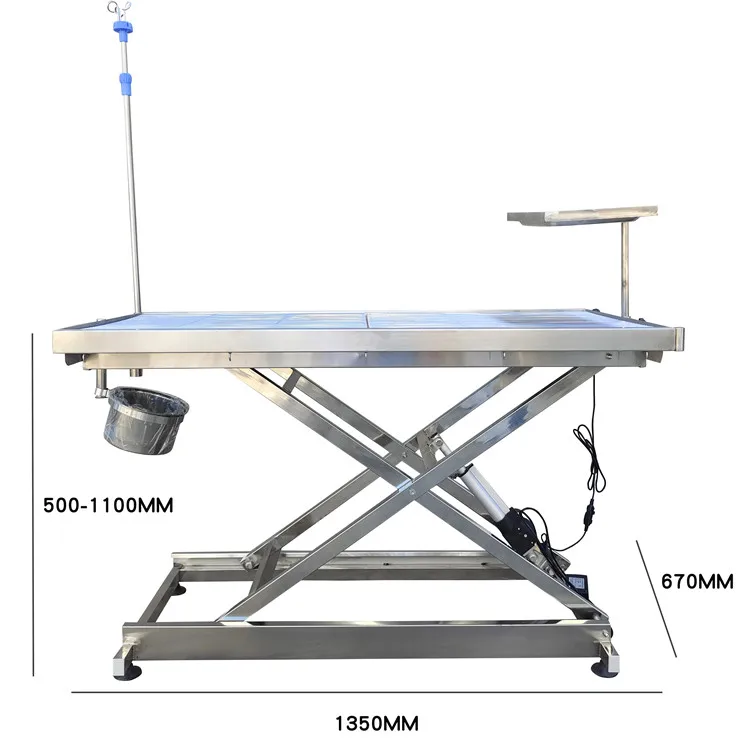 

Vet electric surgery table operation veterinary operating table pet surgical groom table examination medical equipment