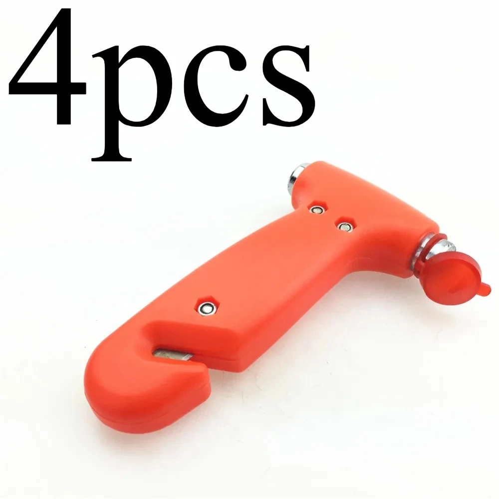 4pcs for Car safety hammer broken window car escape hammer lifesaving multi-function car safety self-help