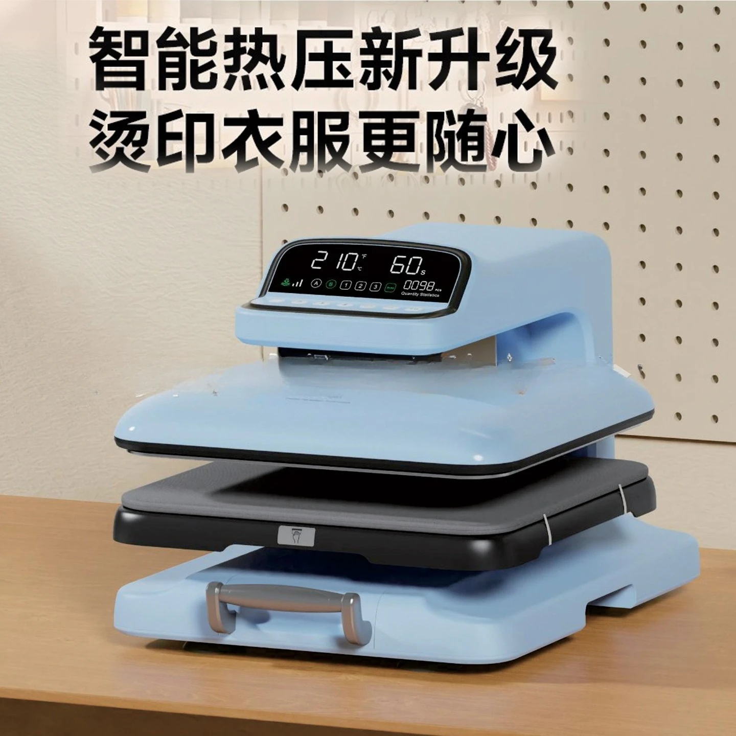 Automatic Heat Transfer Machine High Pressure Flat Press Hot Sublimation equipment Digital Printing Machine T-Shirt