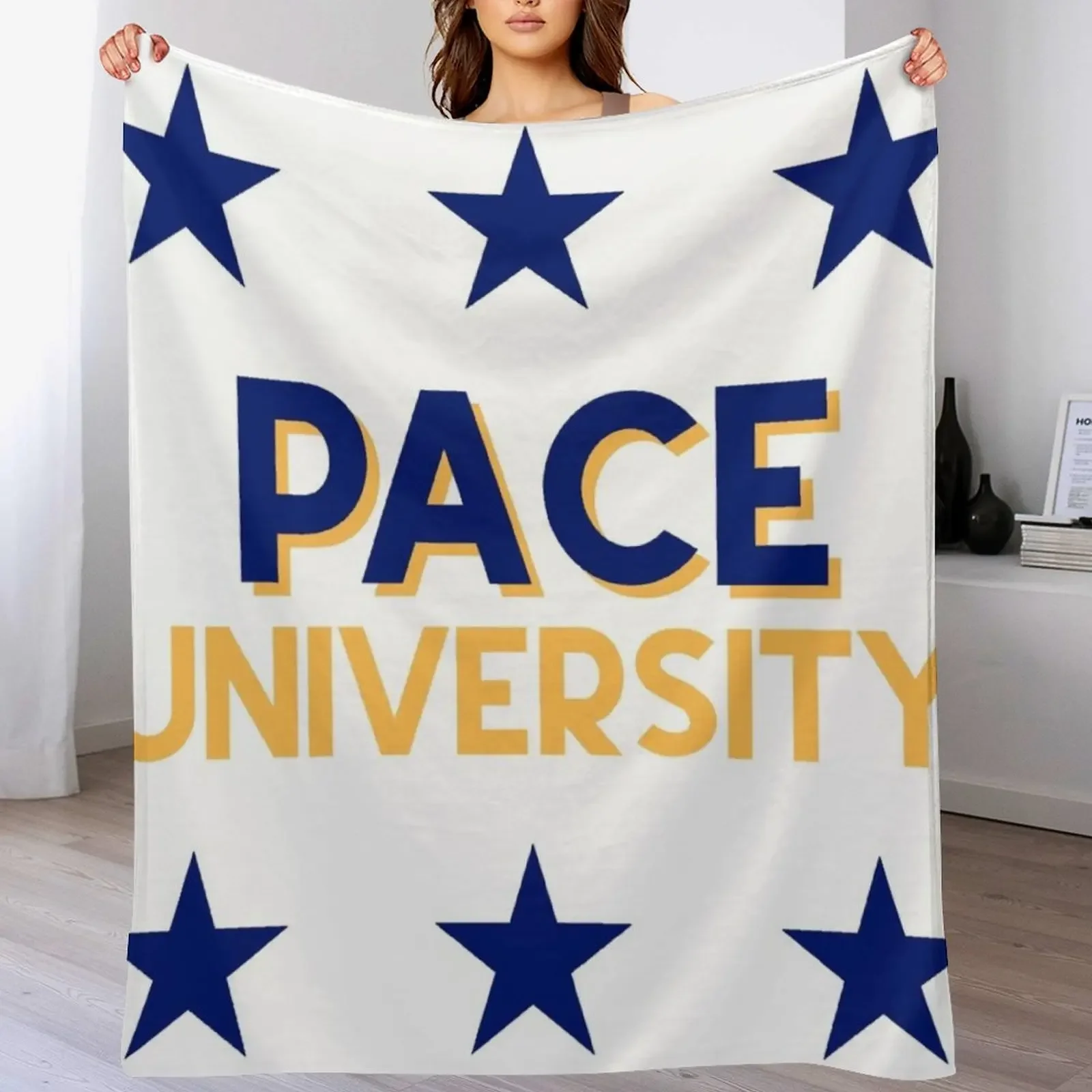 

Pace University Throw Blanket Multi-Purpose Thins Baby Cute Blankets