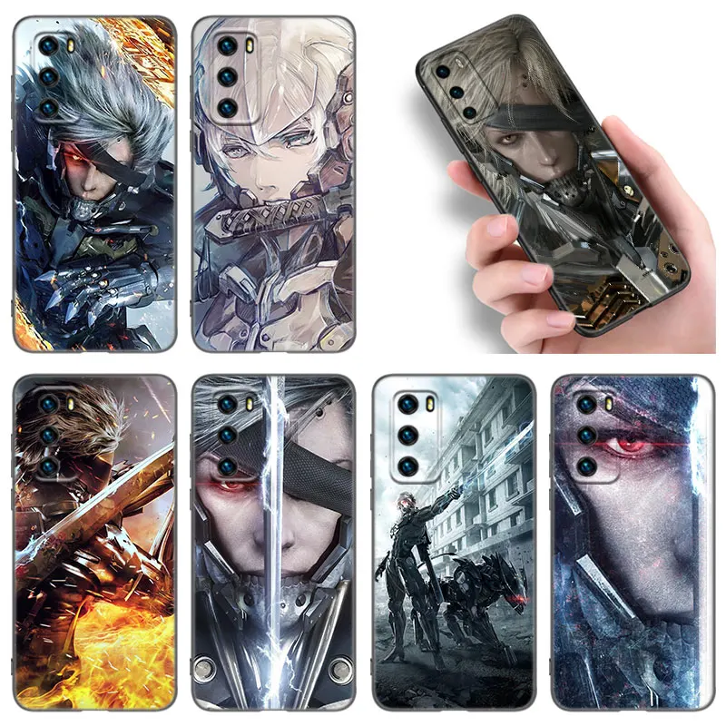 Metal Gear Rising Revengeance Phone Case For Huawei P8 P9 P10 P20 P30 P40 Lite E P50 P Smart Pro Z S 2018 2019 2020 2021 Cover