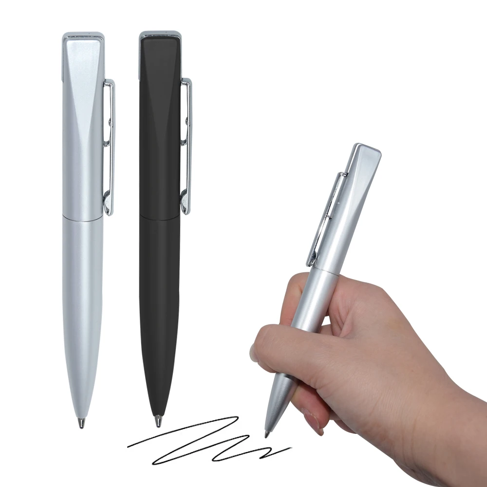 Metal Capacitivo Touch Pen Modelo, USB Flash Drive, Memory Stick, Caneta Esferográfica, 8GB, 16GB, 32GB, 64GB, 128GB