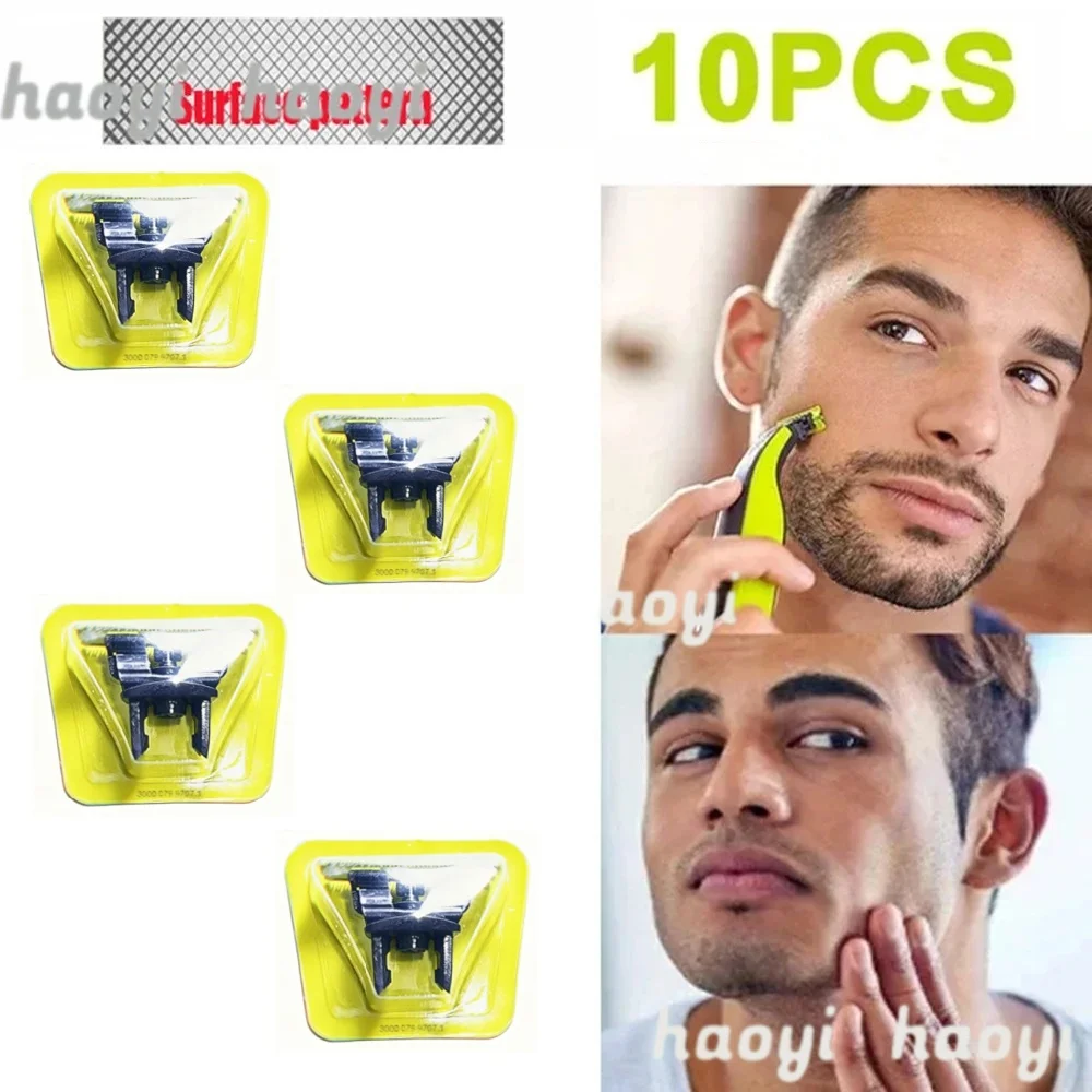 1-10 Pcs Electric Trimmer Shaver Replacement Kit For One Blade Shaver For QP2520/QP2530/QP2630/QP6510/QP6520/QP2523