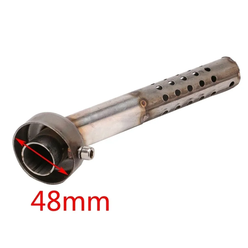 48/57mm Universal Motorcycle Exhaust Muffler DB Killer Silencer Noise Sound Silencer Eliminator Road Bike Z900 MT07 S1000R